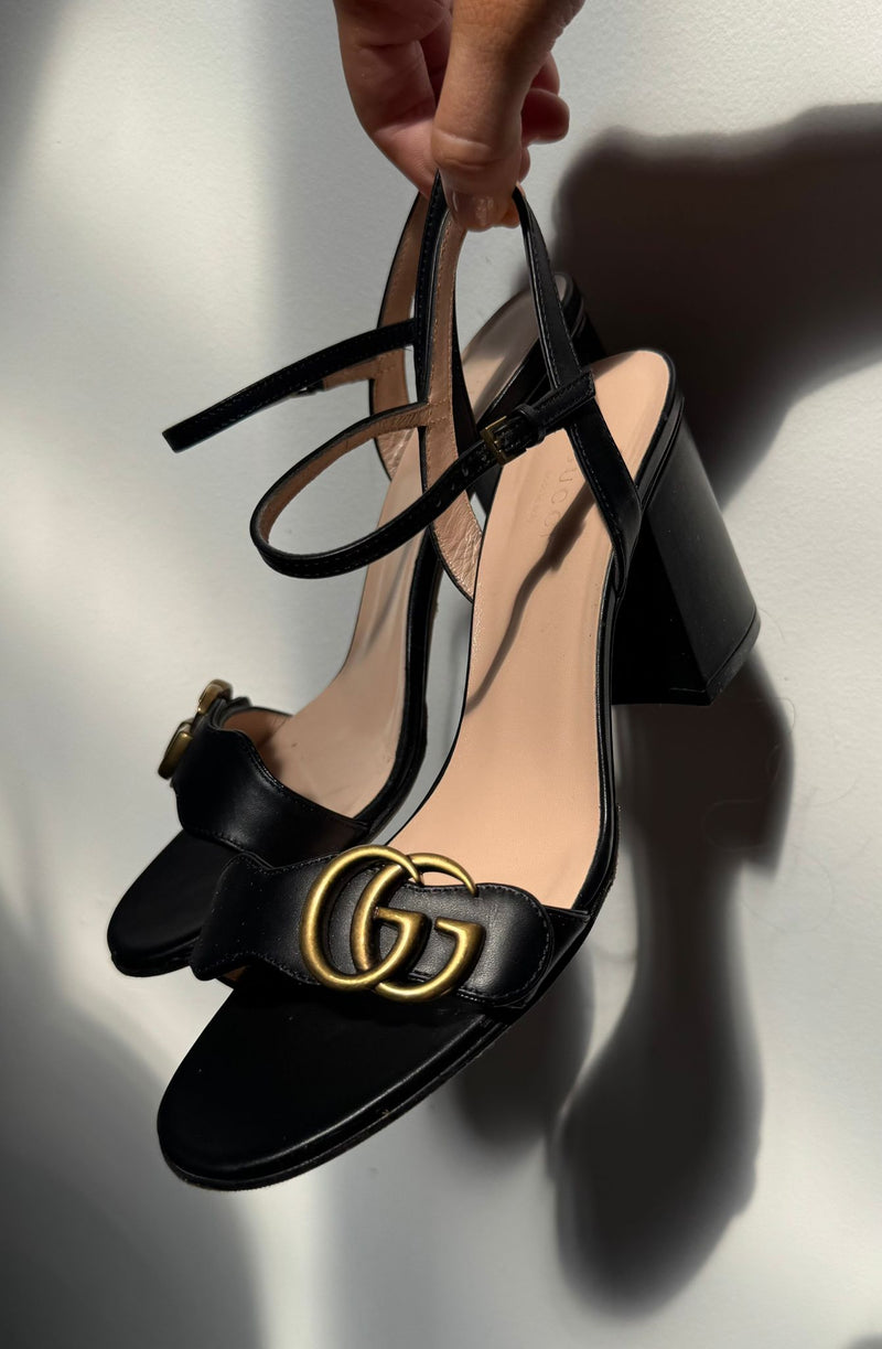 GUCCI GG Sandals Size UK 4