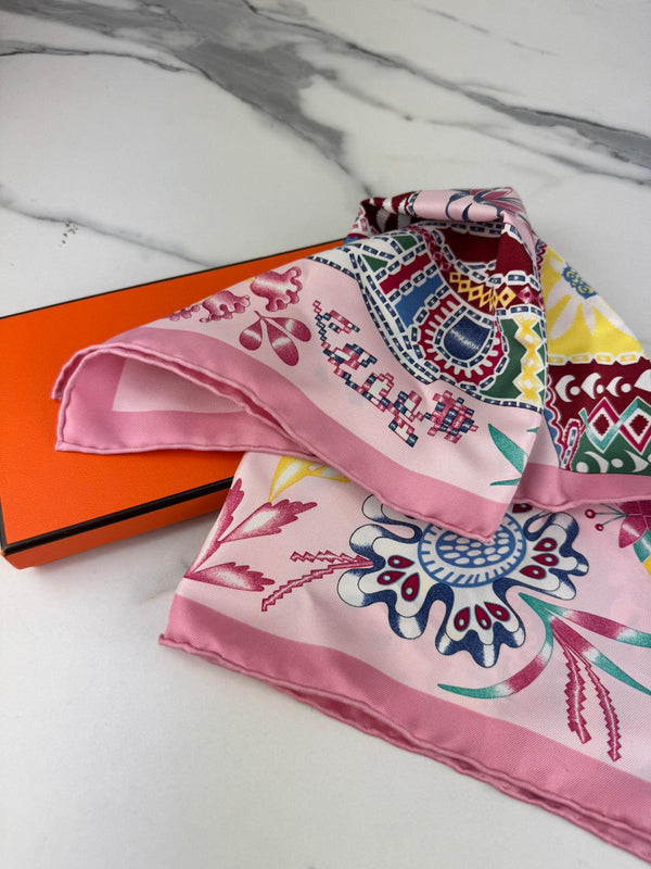 HERMES Silk Scarf