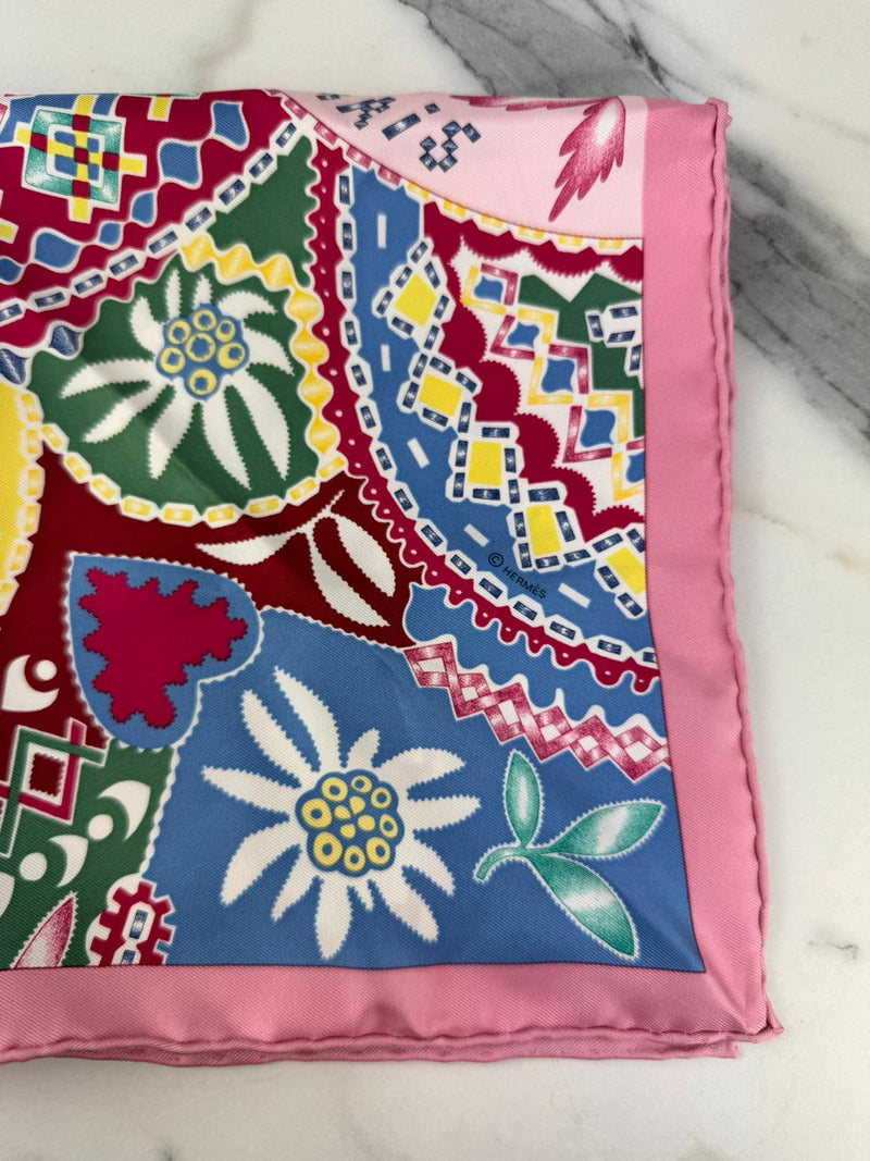 HERMES Silk Scarf