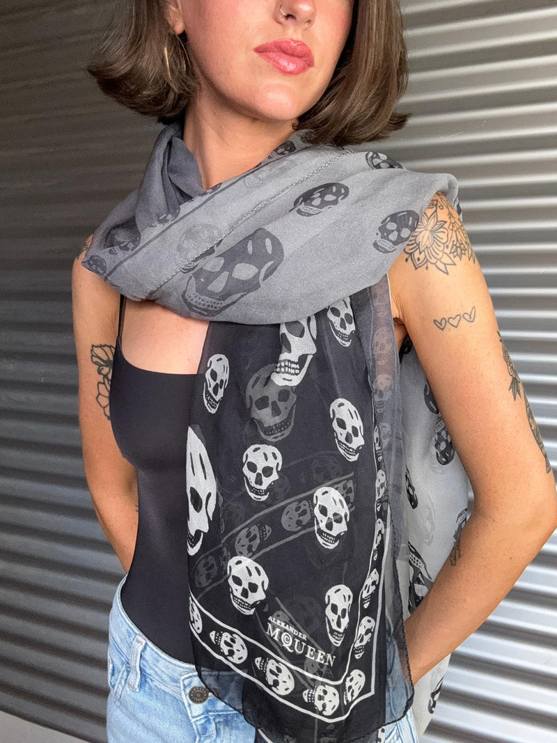 ALEXANDER MCQUEEN Silk Scarf