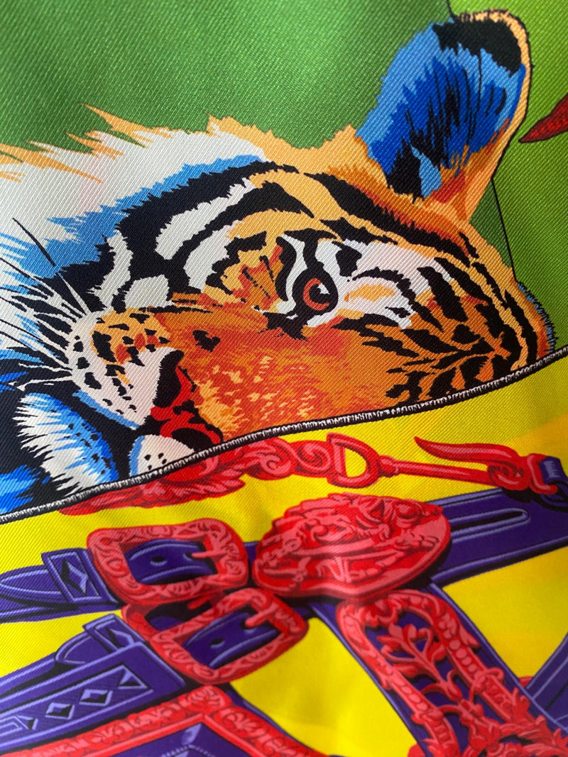 HERMES Silk Scarf