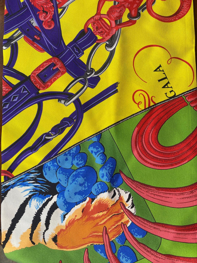 HERMES Silk Scarf