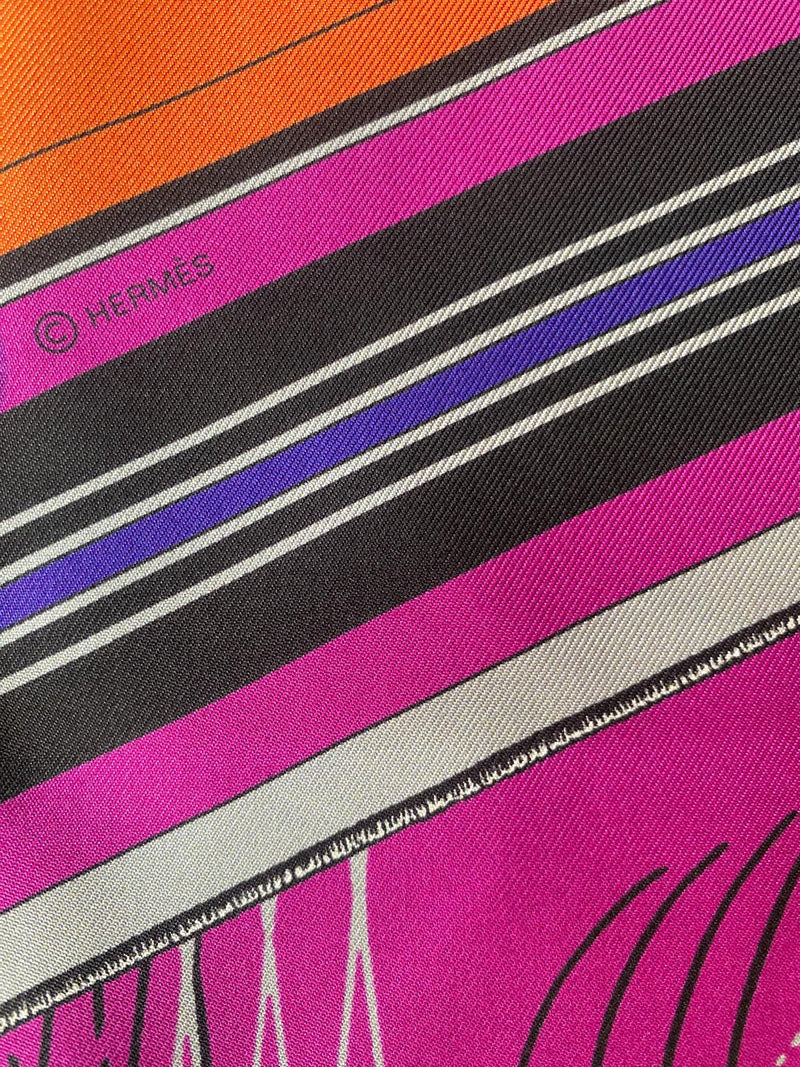 HERMES Silk Scarf