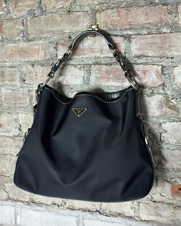 PRADA Tessuto Nylon Hobo Bag