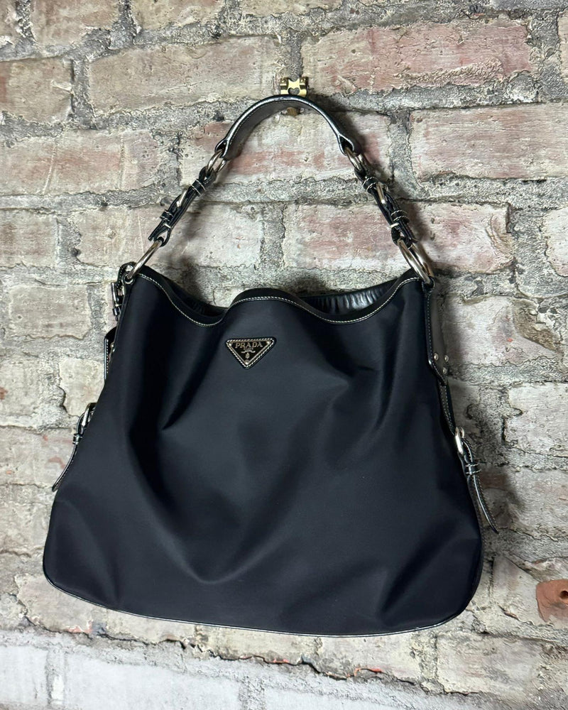 PRADA Tessuto Nylon Hobo Bag