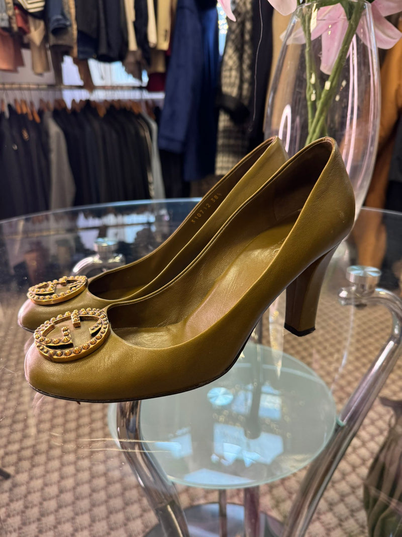 GUCCI GG Marmont Pumps Size UK 5.5