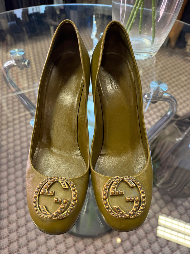 GUCCI GG Marmont Pumps Size UK 5.5