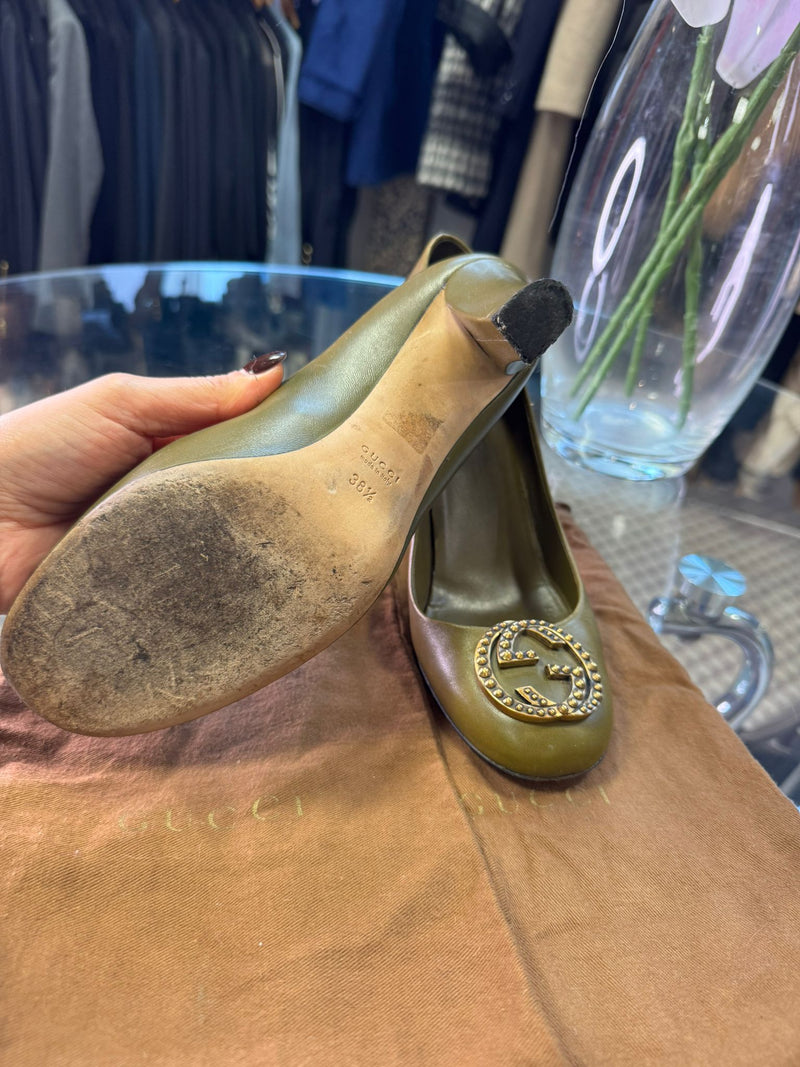 GUCCI GG Marmont Pumps Size UK 5.5