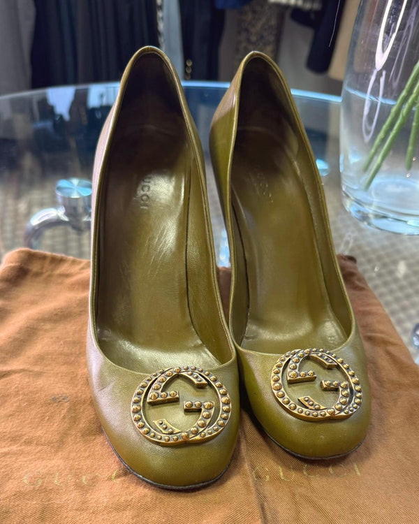GUCCI GG Marmont Pumps Size UK 5.5