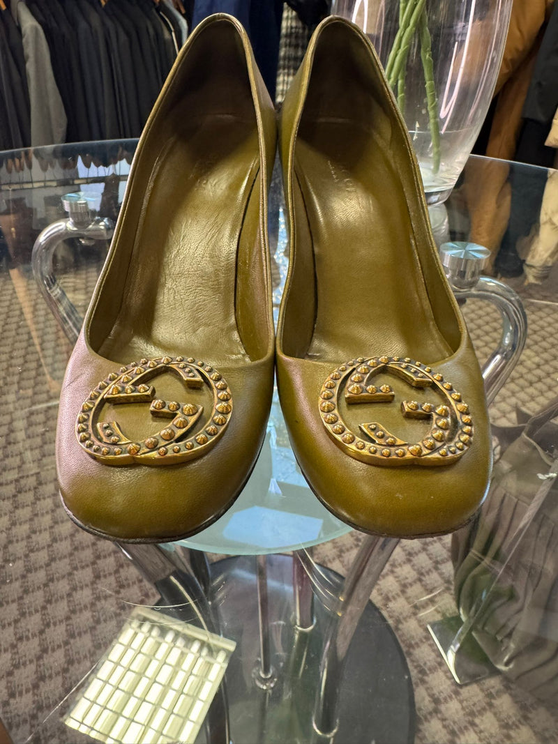 GUCCI GG Marmont Pumps Size UK 5.5