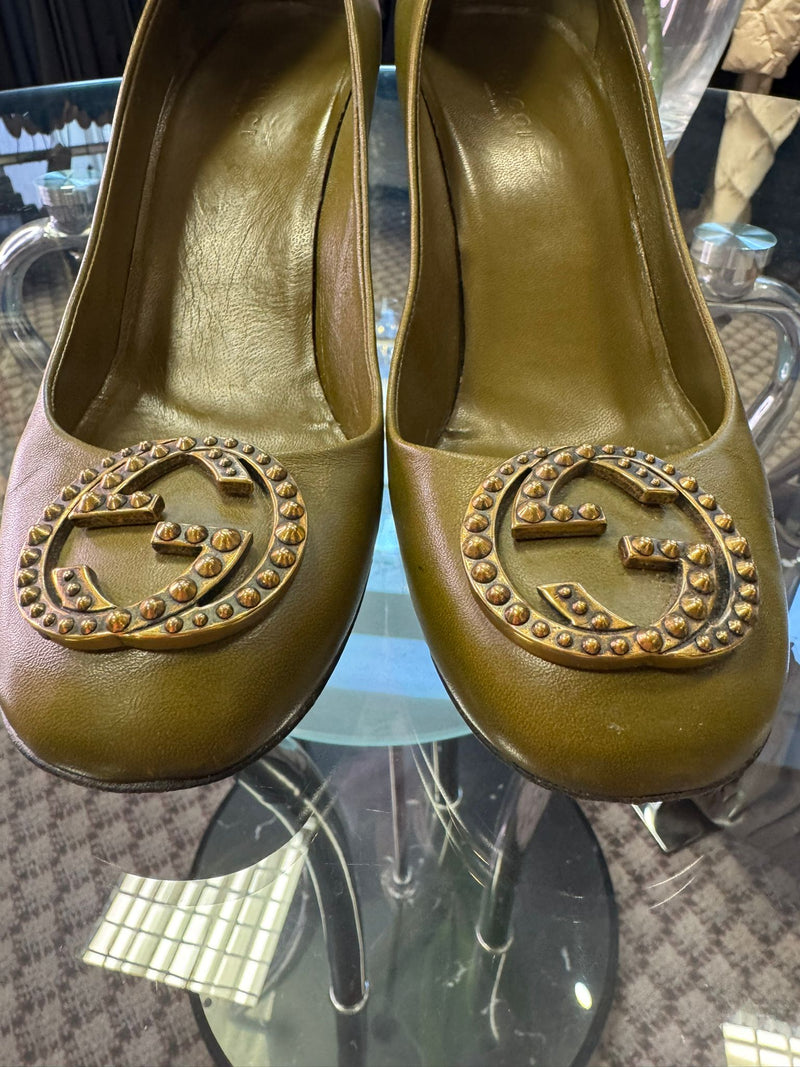 GUCCI GG Marmont Pumps Size UK 5.5