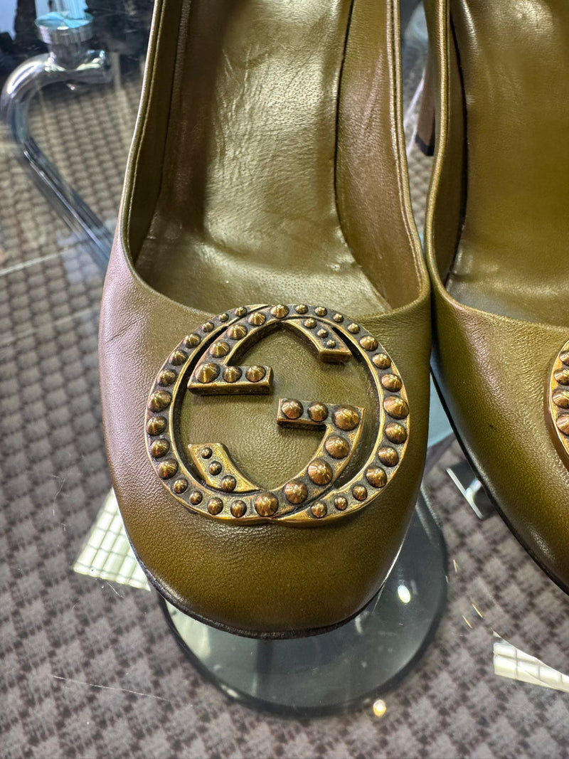 GUCCI GG Marmont Pumps Size UK 5.5