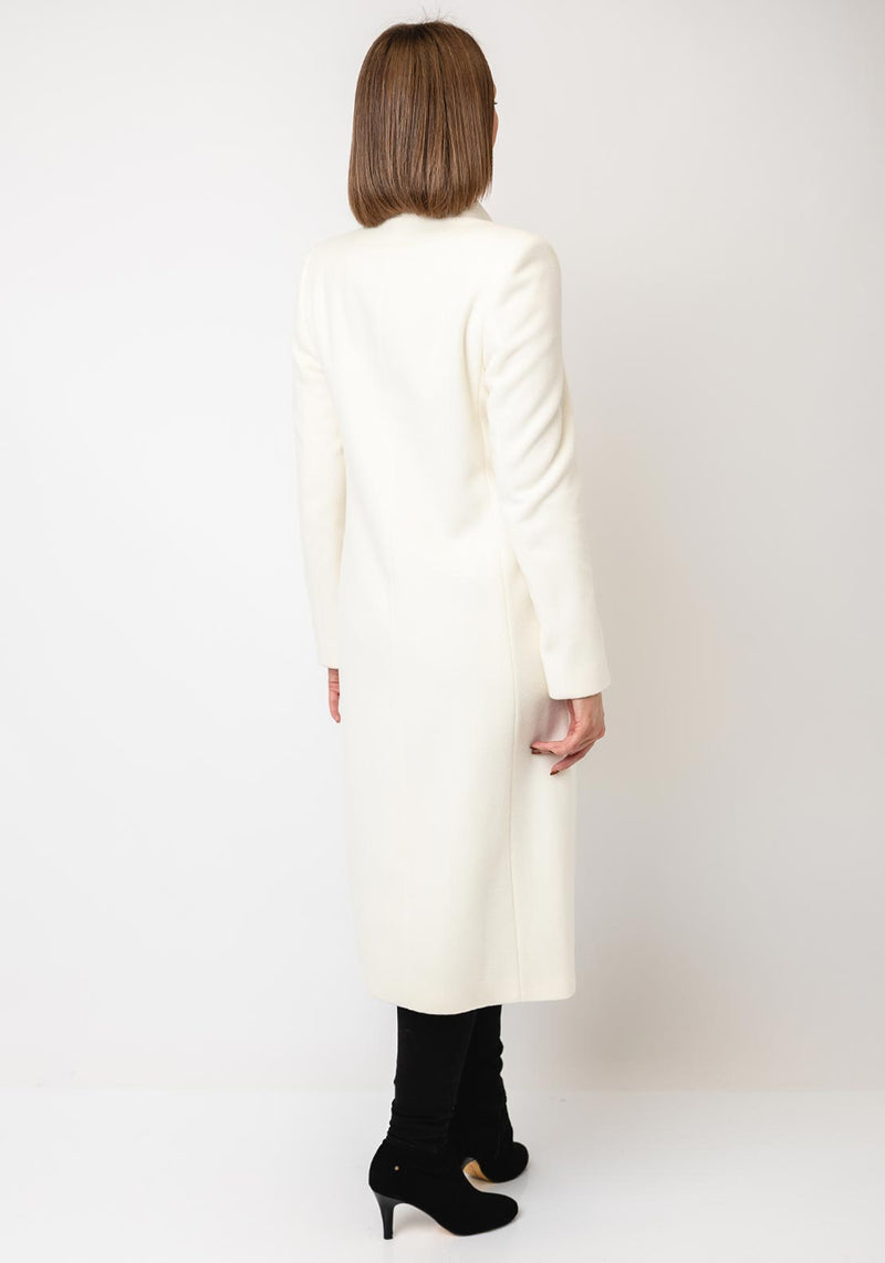 CHRISTINA FELIX Wool/Cashmere Blend Coat L