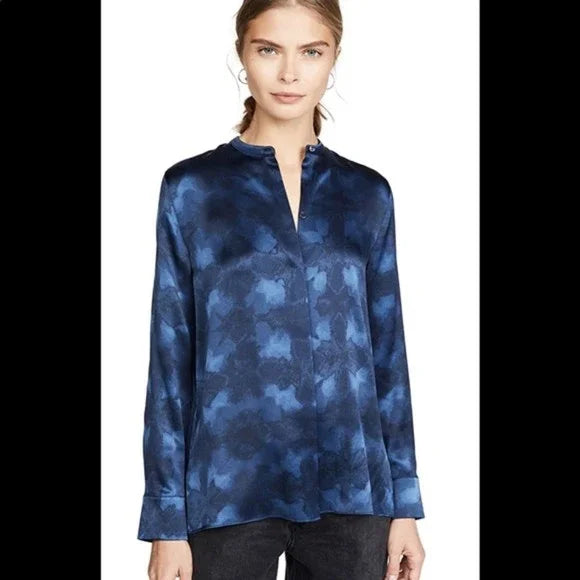 VINCE Silk Top Size M