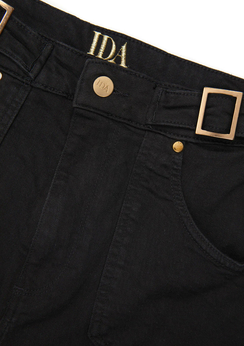 DONNA IDA Wide Leg Flared Jeans Size M
