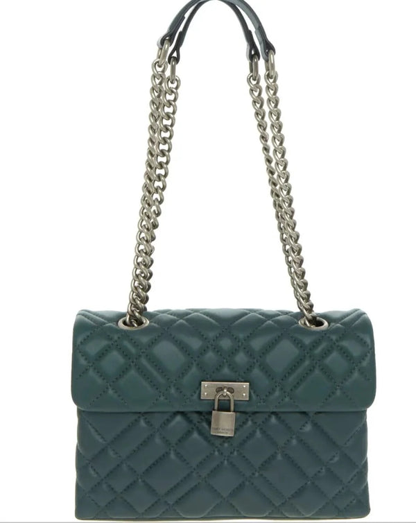 KURT GEIGER Crossbody Quilted Leather Bag