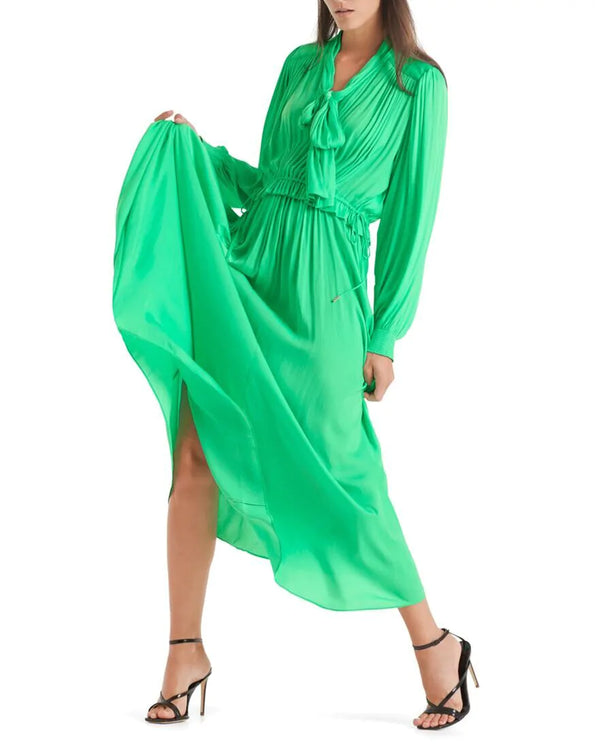 MAIRC CAIN Green flowy Dress