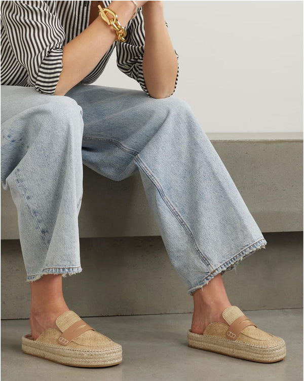JW ANDERSON Espadrille Mules Size UK 7