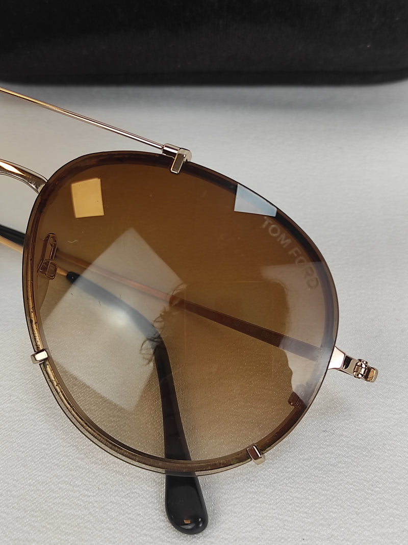 TOM FORD Wire Rimmed Sunglasses