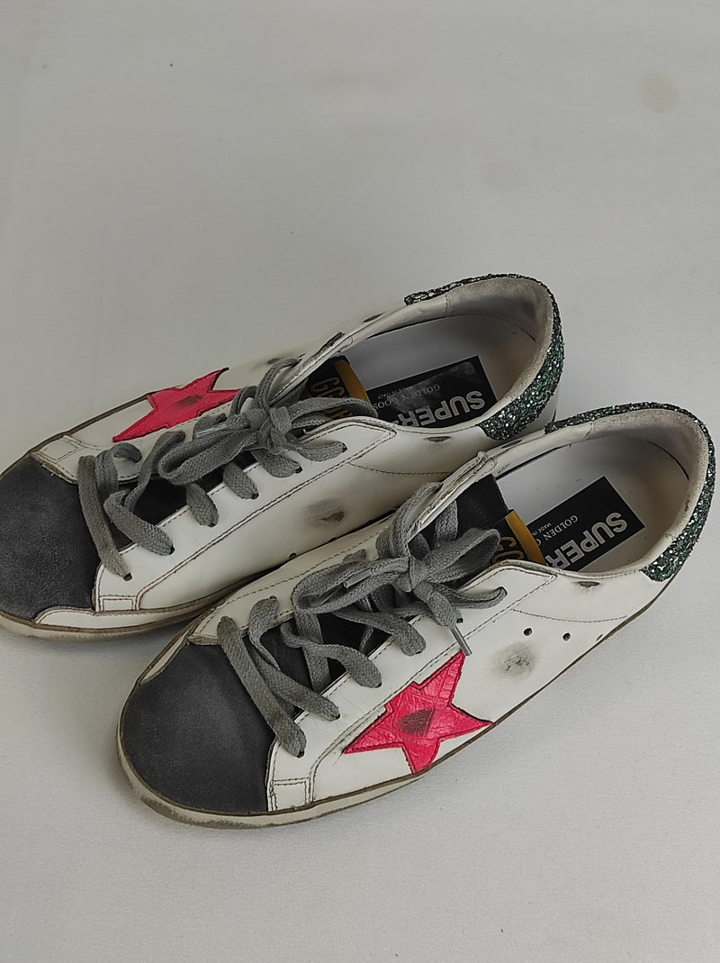 GOLDEN GOOSE Suede Trainers Size 38