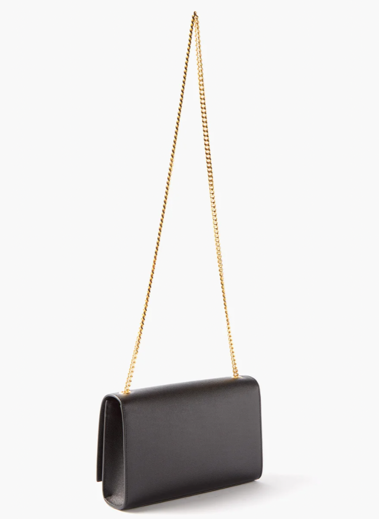 SAINT LAURENT Kate Textured-Leather Shoulder Bag