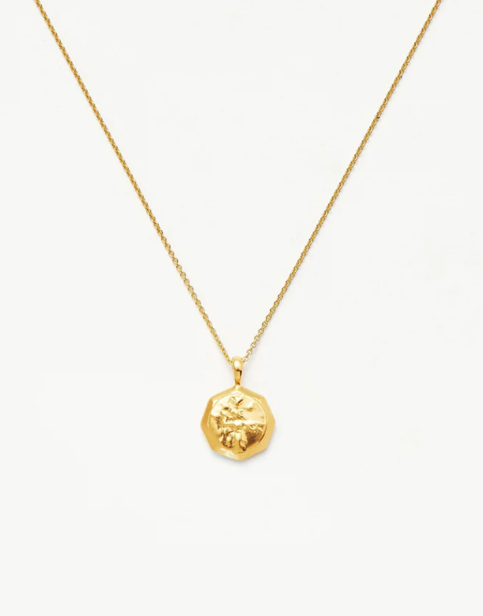 MISSOMA Gold Small Disc Necklace
