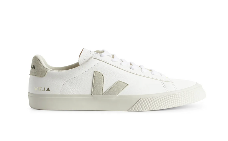 VEJA White Campo Trainers Size 5