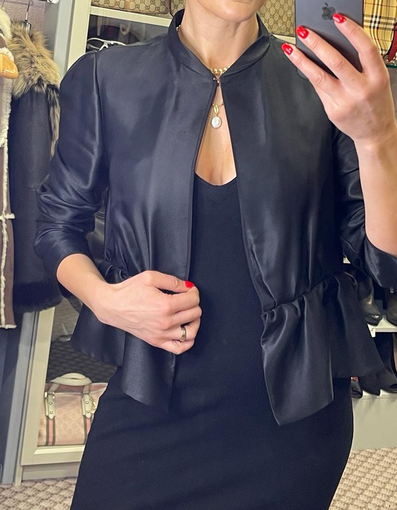 VICTORIA BECKHAM Peplum Jacket Size L