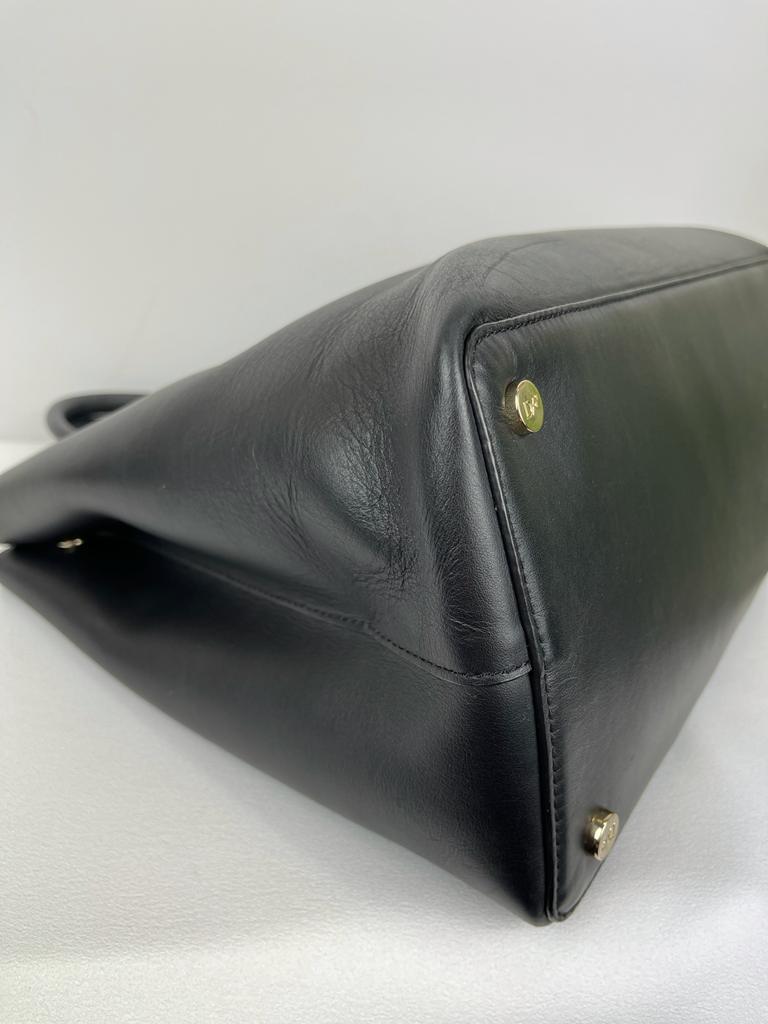 DIANE VON FURSTENBERG Leather Tote Bag