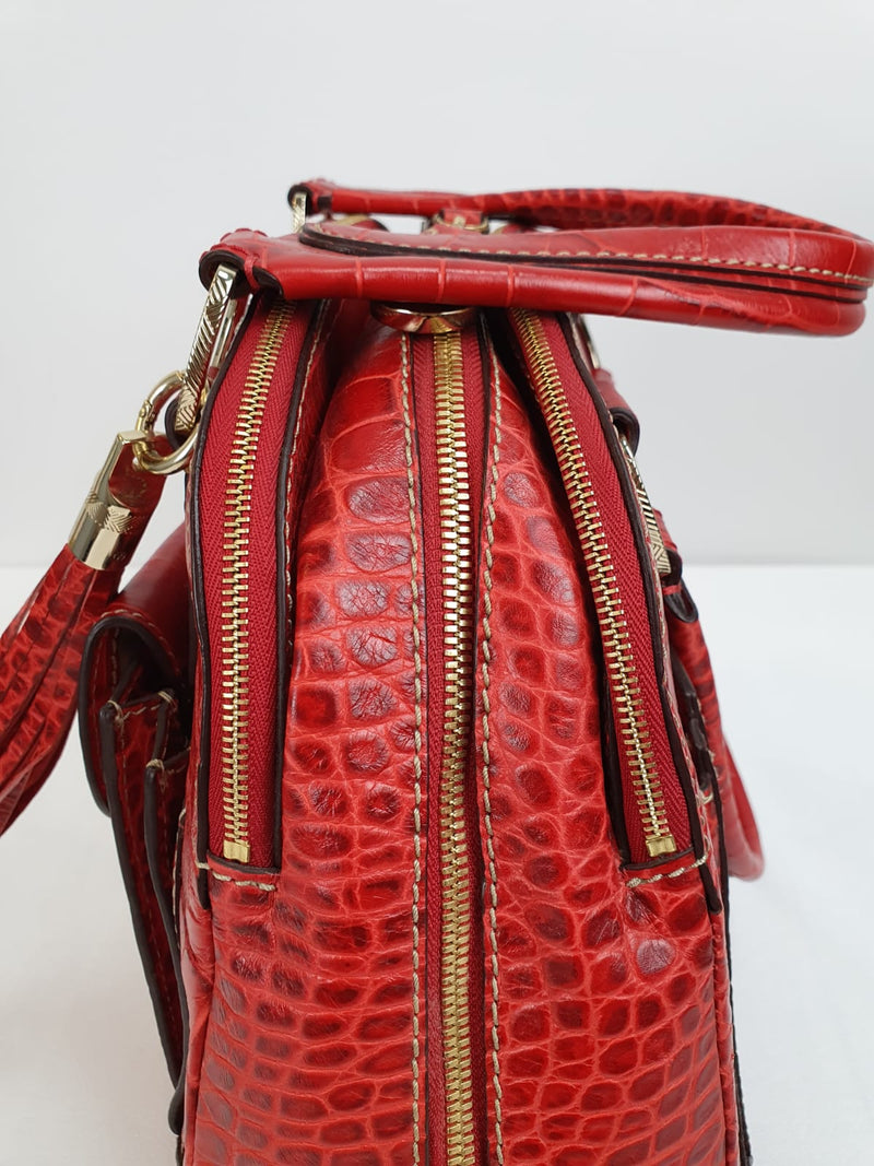 LANCEL Adjani Top Handle Bowler Bag