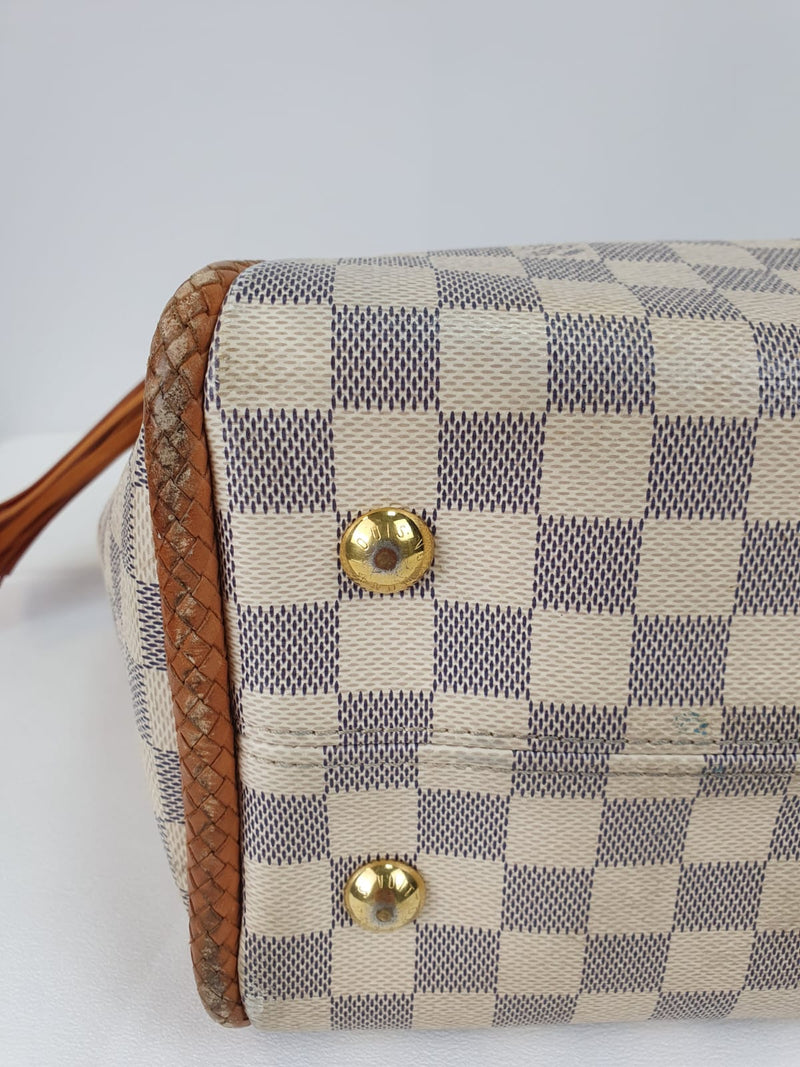 LOUIS VUITTON Propriano Damier Azur Canvas Tote