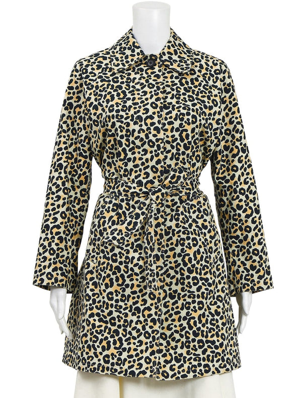 MAJE Leopard Print Guillaume Coat Size 36